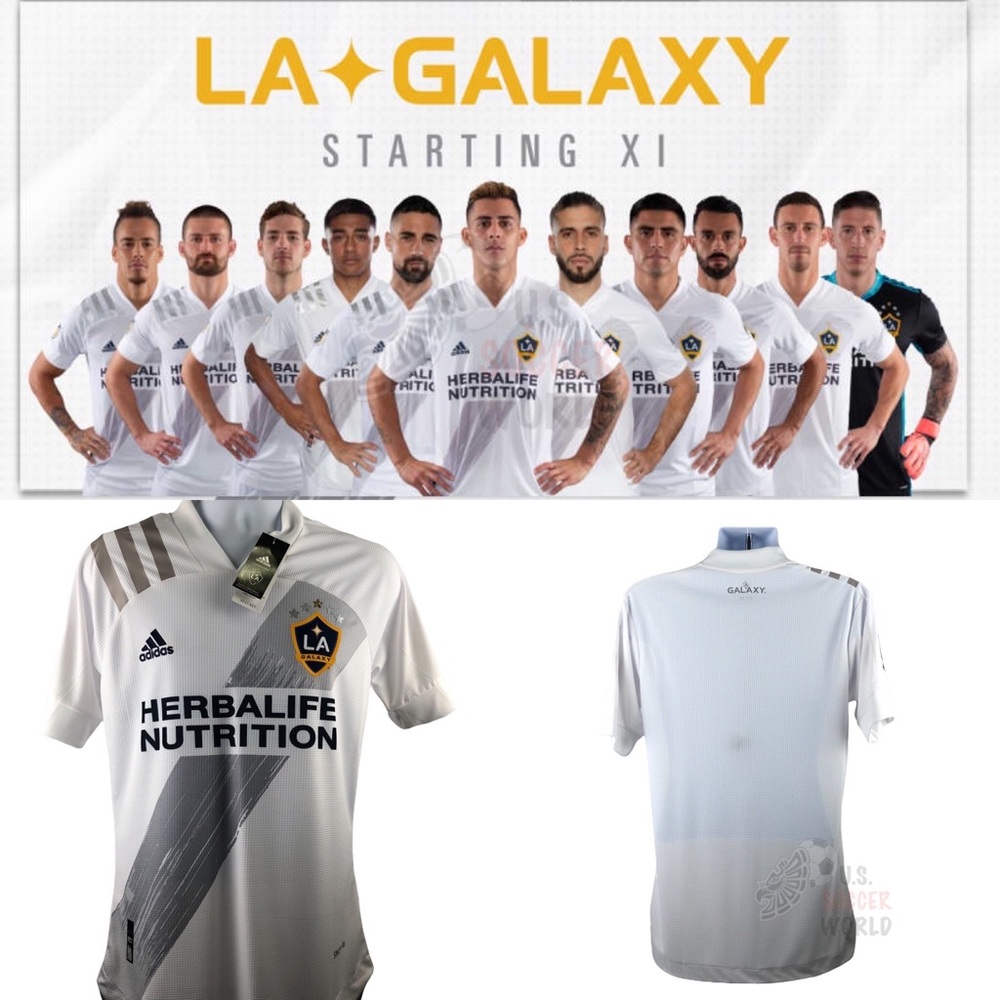 Men's LA Galaxy 25th Season Celebration Authentic Soccer MLS Jersey
